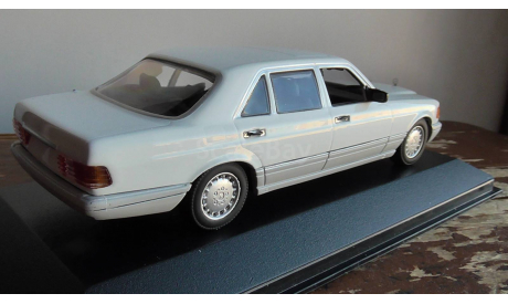 1:43 Mercedes-Benz W 126 Minichamps, масштабная модель, scale43