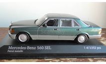 1:43 Mercedes-Benz W 126 Minichamps, масштабная модель, scale43