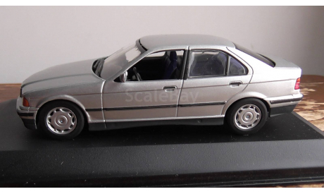 BMW E 36  1992 г.Minichamps  silver, масштабная модель, scale43