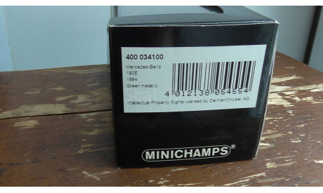 1:43 Mercedes-Benz  190 Minichamps, масштабная модель, scale43