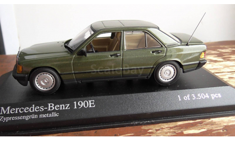 1:43 Mercedes-Benz  190 Minichamps, масштабная модель, scale43