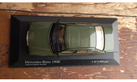 1:43 Mercedes-Benz  190 Minichamps, масштабная модель, scale43