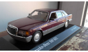 РАРИТЕТ 1:43 Mercedes-Benz W 126 Minichamps Pajettrot, масштабная модель, scale43