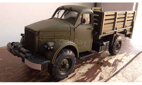 ГАЗ 63 САРЛАБ, масштабная модель, саратовская лаборатория, 1:43, 1/43