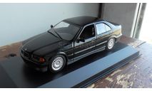 BMW 3 SERIES E36 1991г.    Maxichamps  black, масштабная модель, Minichamps, scale43