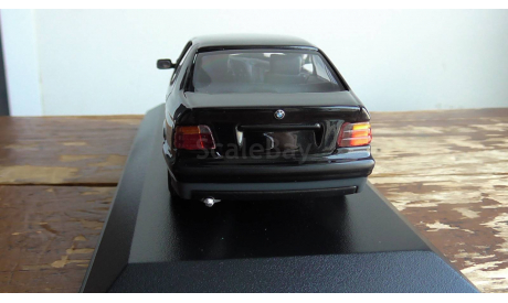 BMW 3 SERIES E36 1991г.    Maxichamps  black, масштабная модель, Minichamps, scale43