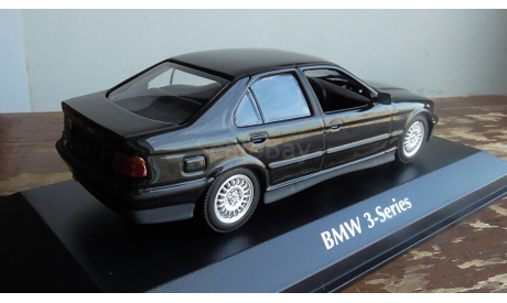 BMW 3 SERIES E36 1991г.    Maxichamps  black, масштабная модель, Minichamps, scale43