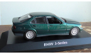 ​BMW 3 SERIES E36 1991г. Maxichamps green, масштабная модель, Minichamps, scale43