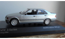 BMW E 36  1991 г.Minichamps  silver, масштабная модель, scale43