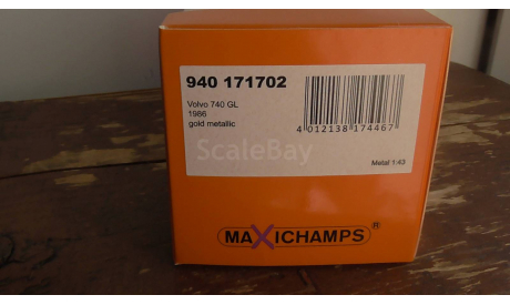 VOLVO 740 GL Maxichamps, масштабная модель, Minichamps, scale43