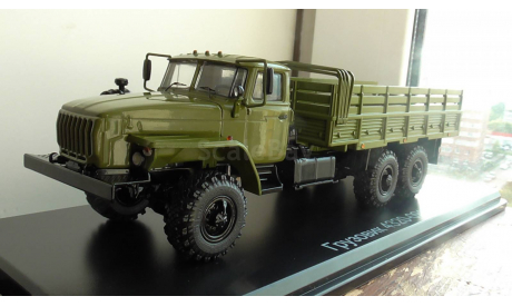 УРАЛ 4320-0911 бортовой с тентом  SSM, масштабная модель, Start Scale Models (SSM), scale43