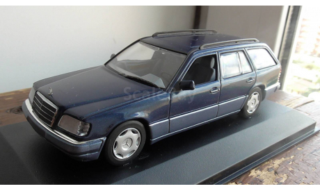 Mercedes-Benz E- class  Break nautical blue met.  Minichamps, масштабная модель, scale43