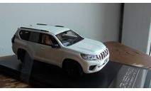 Toyota Land Cruiser Prado TX 70th - white 2021 г. HI-STORY, масштабная модель, scale43