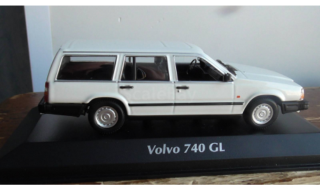 VOLVO 740 BREAK 1986 WHITE Maxichamps, масштабная модель, Minichamps, scale43