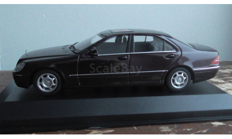 1:43 Mercedes-Benz W 220 RED  Maxichamps, масштабная модель, Minichamps