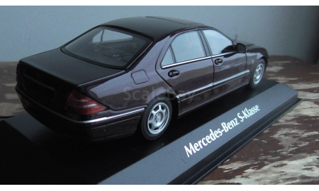 1:43 Mercedes-Benz W 220 RED  Maxichamps, масштабная модель, Minichamps