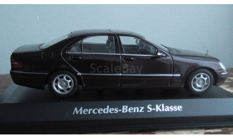 1:43 Mercedes-Benz W 220 RED  Maxichamps, масштабная модель, Minichamps, scale0