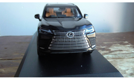 1:43 Lexus LX 600 Black KYOSHO, масштабная модель, scale43