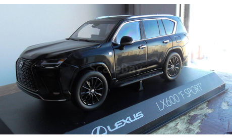 1:43	Lexus LX 600 F Sport - Black KYOSHO, масштабная модель, scale43