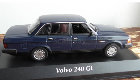 VOLVO 240  1986  dark blue Maxichamps, масштабная модель, Minichamps, scale43