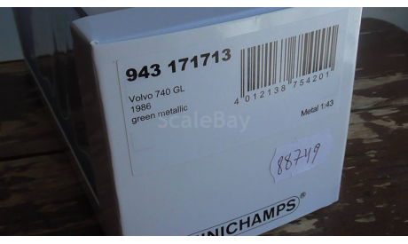 VOLVO 740 GL combi Maxichamps  DARK GREEN, масштабная модель, Minichamps, scale43