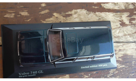 VOLVO 740 GL combi Maxichamps  DARK GREEN, масштабная модель, Minichamps, scale43