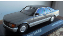 Mercedes-Benz  560 SEC C126  Maxichamps grey met, масштабная модель, Minichamps, scale43