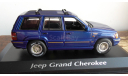 Jeep Grand Cherokee dark blue met MAXICHAMPS, масштабная модель, Minichamps, scale43