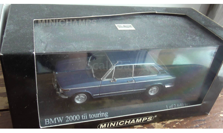 BMW 2000 TII Touring  Minichamps 1:43, масштабная модель, scale43