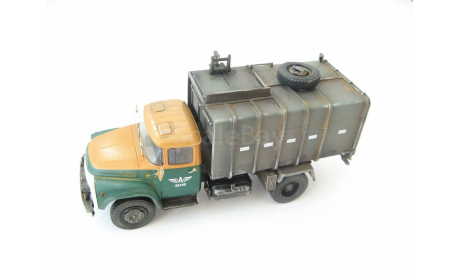 ЗИЛ-130 КО-413 поздний со следами эксплуатации, масштабная модель, 1:43, 1/43, Автоистория (АИСТ)