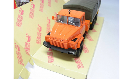 КрАЗ-260 бортовой (оранжевый) 1979, масштабная модель, scale43, Наш Автопром