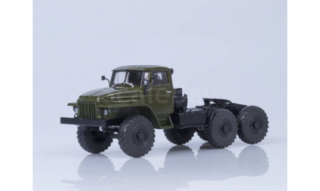 УрАЛ-377С 6х4 седельный тягач Хаки 1965 г., масштабная модель, scale43, Автоистория (АИСТ)