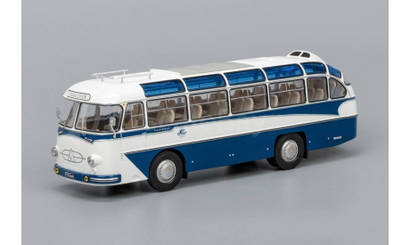 ЛАЗ-697Е Турист (бело-синий) Lim. 250 pcs., масштабная модель, 1:43, 1/43, Classicbus