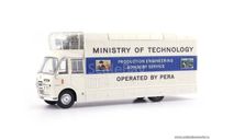 Bedford SB3 Mobile Cinema (мобильный кинотеатр) white/blue 1967, масштабная модель, 1:43, 1/43, AutoCult