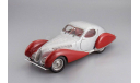 Talbot Lago Coupe T150 C-SS Figoni & Falaschi ’Teardrop’, 1937-1939, Silver/Red,, масштабная модель, CMC, scale18