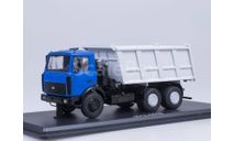 МАЗ-5516 самосвал (синий/серый), масштабная модель, scale43, Start Scale Models (SSM)