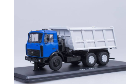 МАЗ-5516 самосвал (синий/серый), масштабная модель, 1:43, 1/43, Start Scale Models (SSM)