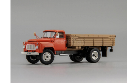 ГАЗ-53А 1969 (морковный/бежевый) L.e 420 pcs., масштабная модель, DiP Models, scale43