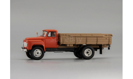 ГАЗ-53А 1969 (морковный/бежевый) L.e 420 pcs., масштабная модель, DiP Models, scale43