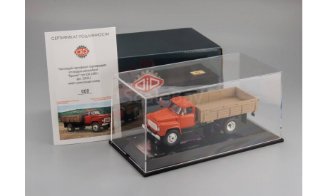 ГАЗ-53А 1969 (морковный/бежевый) L.e 420 pcs., масштабная модель, DiP Models, scale43