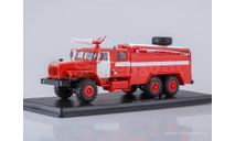 УрАЛ-4320 АЦ-7,5-40 с белыми полосами. См. описание!, масштабная модель, Start Scale Models (SSM), scale43