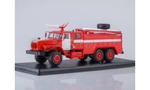 УрАЛ-4320 АЦ-7,5-40 с белыми полосами, масштабная модель, 1:43, 1/43, Start Scale Models (SSM)