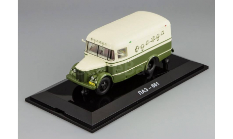 ПАЗ-661 Фургон для перевозки одежды 1956 г., масштабная модель, scale43, DiP Models