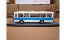 ЛиАЗ-677Э бело-голубой Экспортный, масштабная модель, scale43, Classicbus