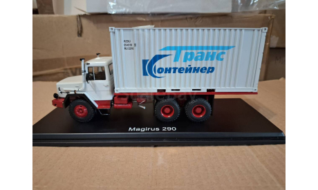 Magirus-290D контейнер, масштабная модель, scale43, Start Scale Models (SSM)