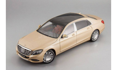 Mercedes-Benz Maybach S-Class (S600) SWB 2015 gold 1:18, масштабная модель, scale18, Autoart