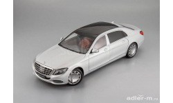 Mercedes-Benz Maybach S-Class (S600) SWB 2015 silver 1:18