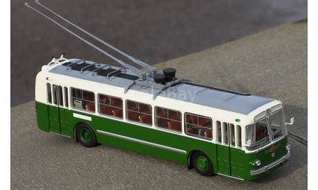 ЗИУ-5 (бело-зеленый) Lim. 90 pcs., масштабная модель, 1:43, 1/43, Classicbus