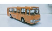 ЛиАЗ-677Э оранжевый Экспортный, масштабная модель, 1:43, 1/43, Classicbus