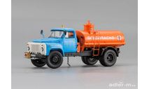 ГАЗ-53А АЦ-4,2 голубой/оранжевый L.e. 360 pcs., масштабная модель, DiP Models, scale43